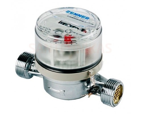 WATER METER ZENNER ½ 80MM QN1.5M³/H 30°C ETKD-N (WITH SCREWS)