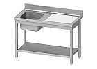 Stainless Steel tables with sink