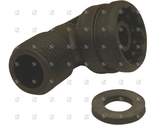 FLEX Connector x M 3/8 elbow BWT 812426