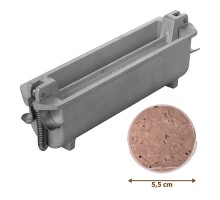 Pate mould ø5,5cm/l.24,0cm