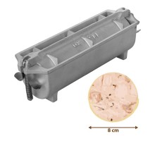 Pate mould ø8,0cm/l.25,0cm