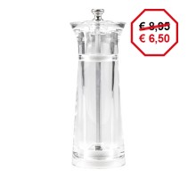 Salt / pepper grinder h.12cm