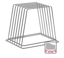 Storage rack cutting board