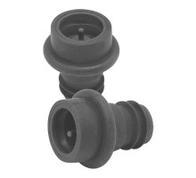 Vacuum pump stoppers