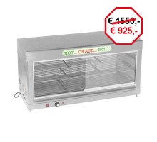 Heated display showcase