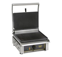 Contact grill ribbed-ribbed