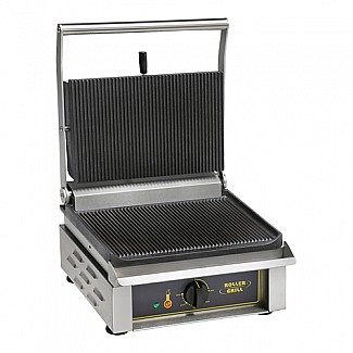 contact grill ribbed-ribbed Roller Grill