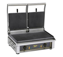 Contact grill ribbed-ribbed