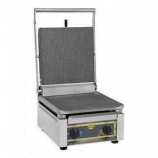contact grill ribbed-ribbed Roller Grill
