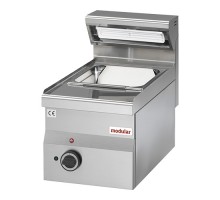 Heated chip scuttle
