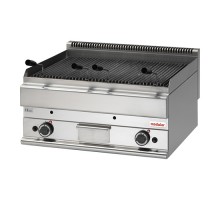 Lava stone grill 2-zones