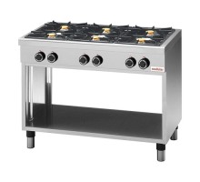 Cooking table 6-zones