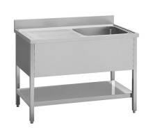Pre-rinse table 120cm