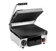 Contact grill ribbed-ribbed