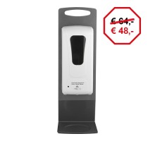 Hand disinfection dispenser