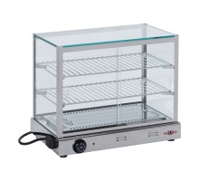Heated display showcase