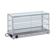 Heated display showcase