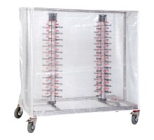 Plate rack cover
