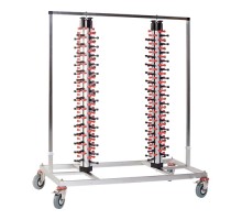 Plate rack double
