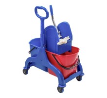 Janitor cart 25l+25l