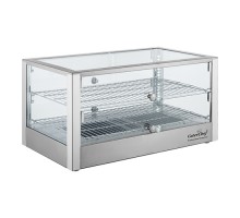 Heated display showcase