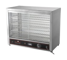 Heated display showcase
