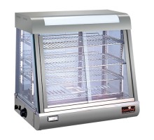 Heated display showcase