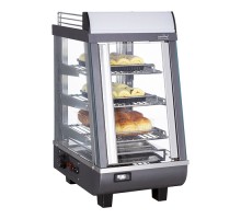 Heated display showcase