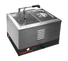Sauce warmer w/dispenser