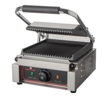 Contact grill ribbed-ribbed