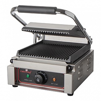 contact grill ribbed-ribbed CaterChef (star)