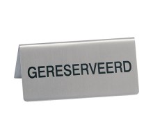 Table sign