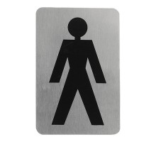Adhesive text sign