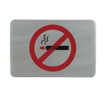 Adhesive text sign
