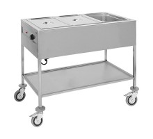 Bain marie trolley