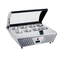 Refrigerated display showcase