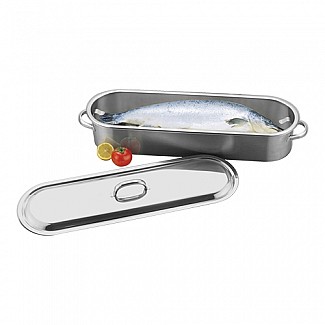 fish fry pan 45x14cm EMGA