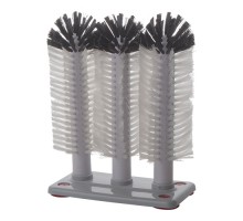Glass cleaning brush