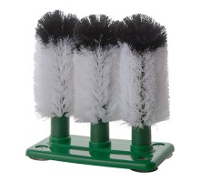 Glass cleaning brush