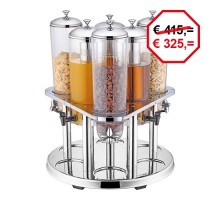 Cereal dispenser 5x3,0l