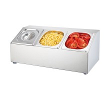 Condiment dispenser 3xgn1/6