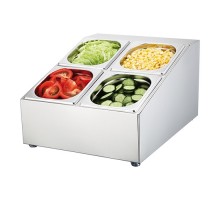 Condiment dispenser 4xgn1/6