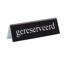 Table sign