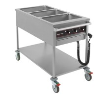 Bain marie trolley