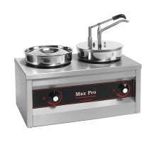 Sauce warmer w/dispenser