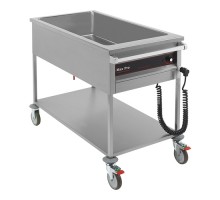 Bain marie trolley