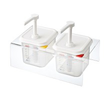 Sauce dispenser 2x02,6l