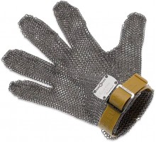 Mesh safety glove, xs/6, brown, Giesser, 9590 00 m br