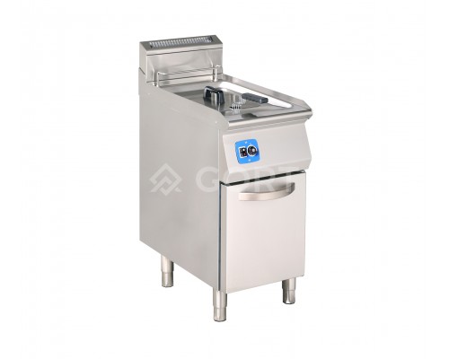 Gas fryer on base with doors (monoblock), Line 700 Gort GF2110-040EV+S03