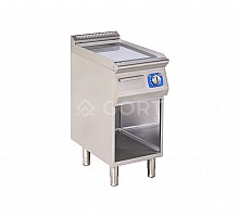 Electric fry top on open base (monoblock), Line 700 Gort GG1140-040EV+S02